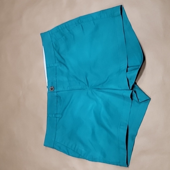 Old Navy Size 6 Dark Teal Green/Blue "Everyday Short", Excellent Used Condition - Picture 1 of 10